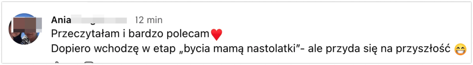 Rekomendacja Ania